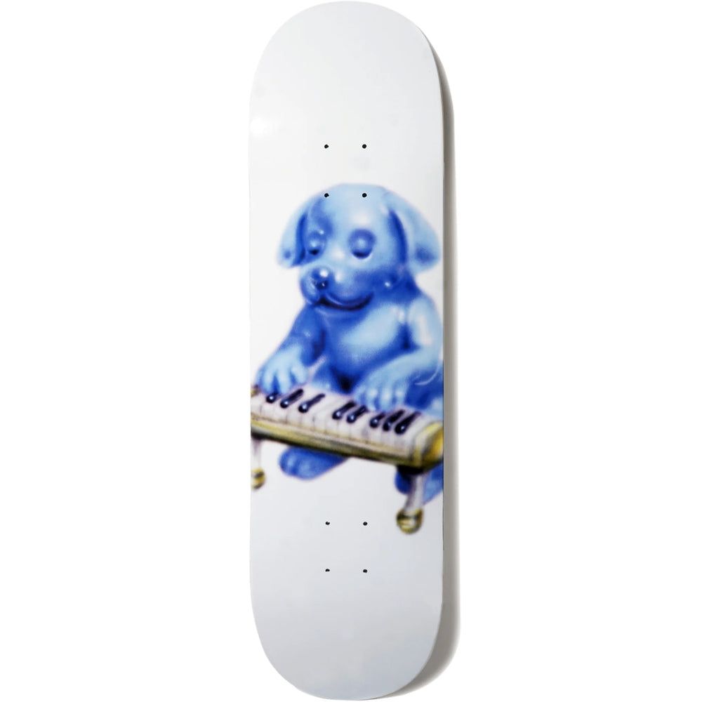 Skateboard Cafe Keyboard Skateboard Deck White 8.25 Skateboard Cafe Keyboard Skateboard Deck White 8.25"