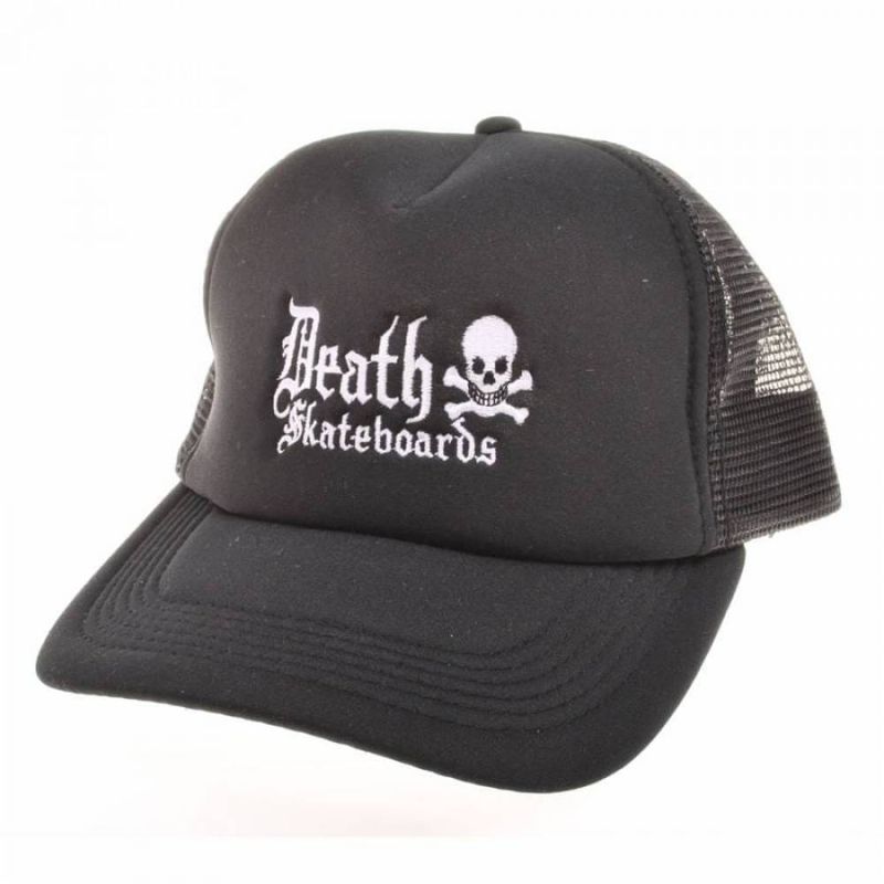 Death Skateboards Death Mesh Cap Black
