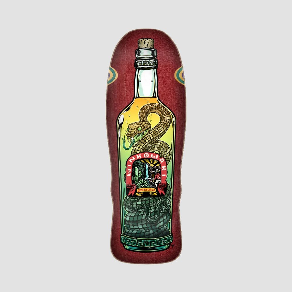 Santa Cruz Winkowski Agave Snake Skateboard Deck - 10.35"