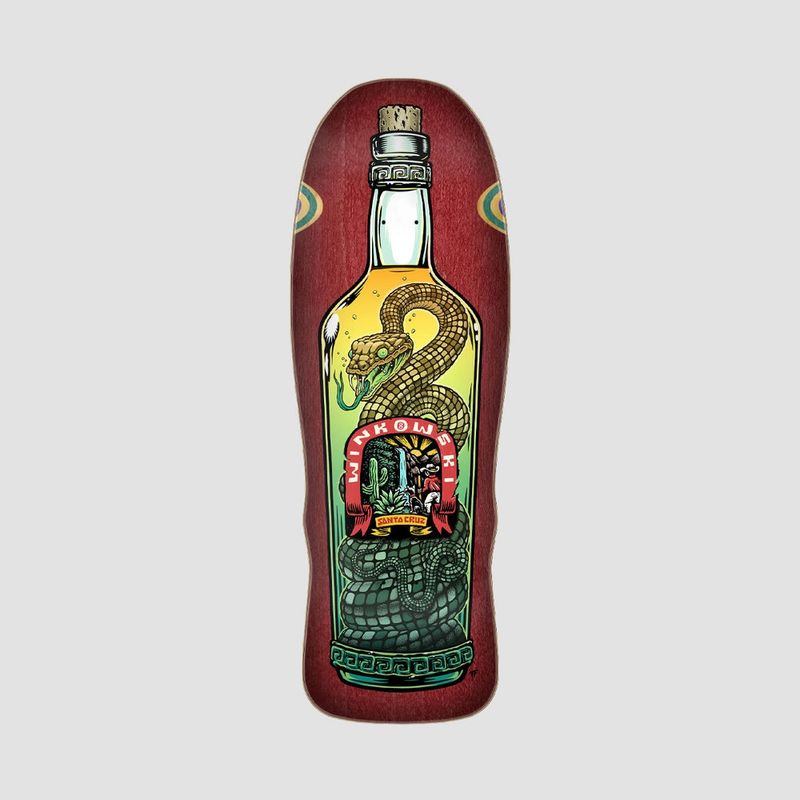 Santa Cruz Winkowski Agave Snake Skateboard Deck - 10.35"