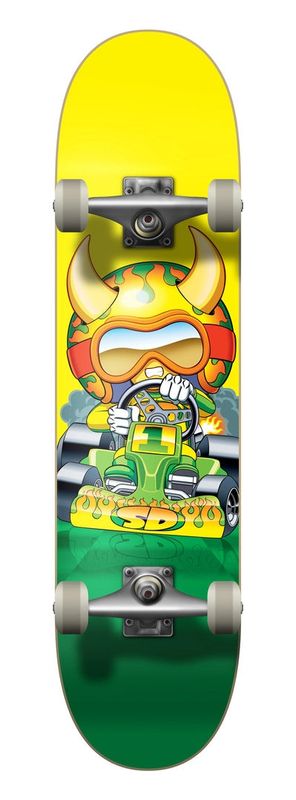 Speed Demons Go Kart Complete Skateboard 7.25"