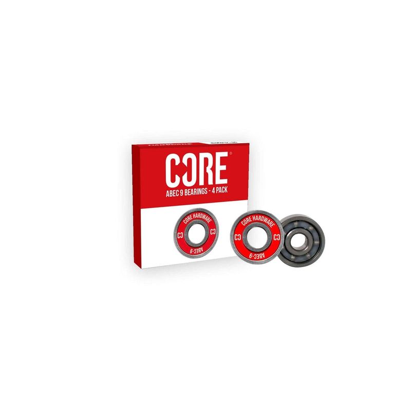 Core Skate Bearings ABEC 9 - 4 Pack