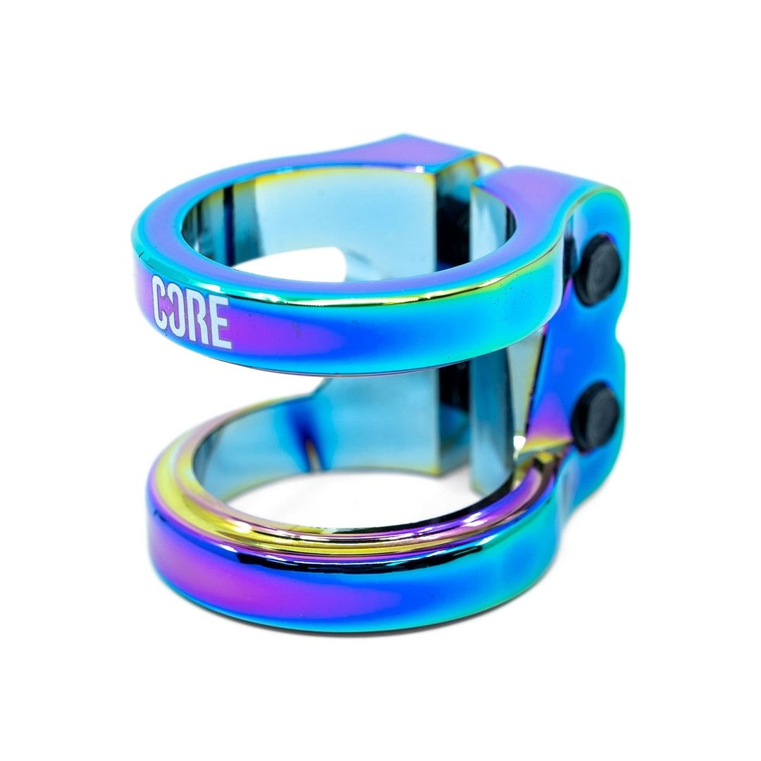 CORE Venom Scooter Clamp - NeoChrome CORE Venom Scooter Clamp - NeoChrome