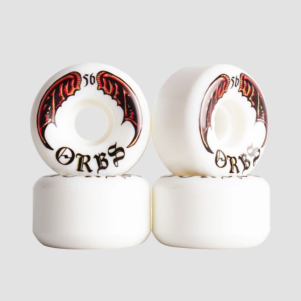 Welcome Orbs Specters Whites 99A Skateboard Wheels White 56mm
