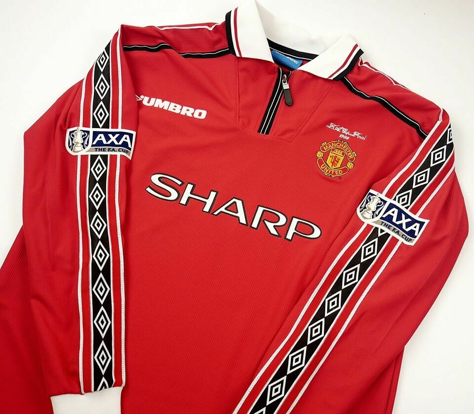 man utd 99 kit