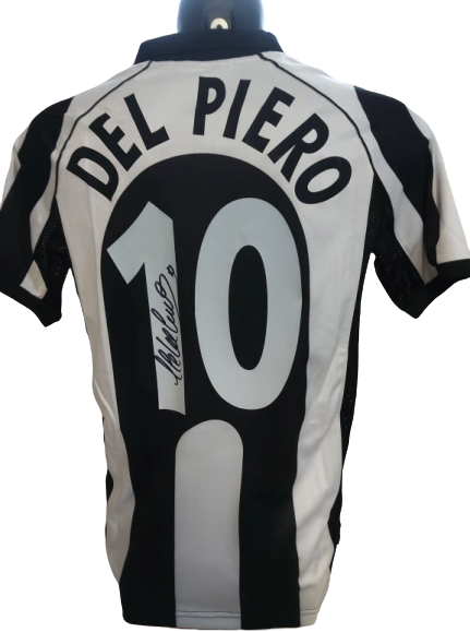 maglia autografata del piero