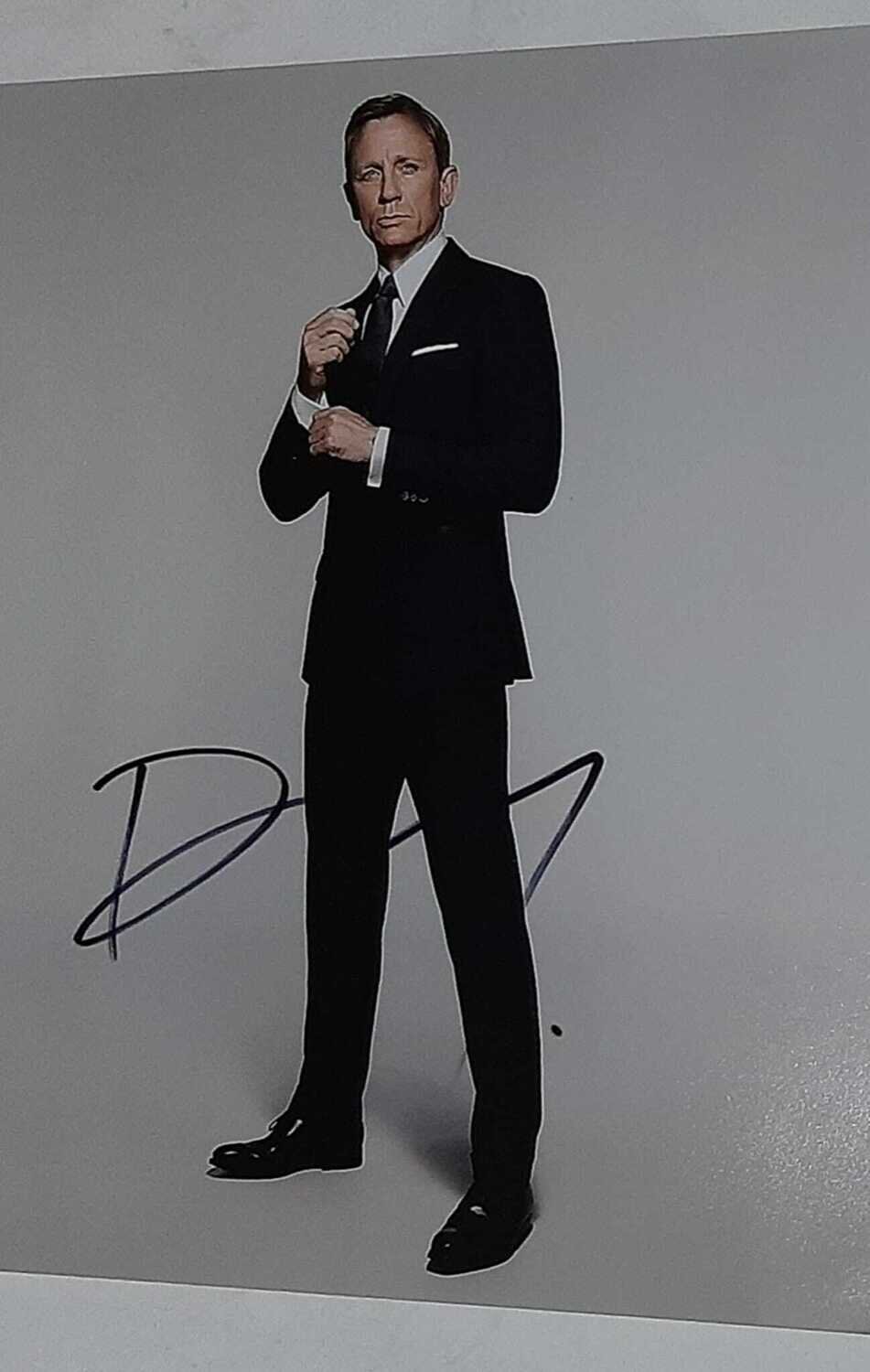 Foto Daniel Craig Daniel Wroughton Craig James Bond   Photo Daniel Craig Daniel Wroughton Craig James Bond   Signed Autograph Autografo Daniel Craig Daniel Wroughton Craig James Bond