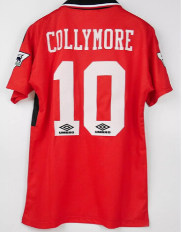 NOTTINGHAM FORREST MAGLIA CASA JERSEY HOME COLLYMORE 10 1994-1996