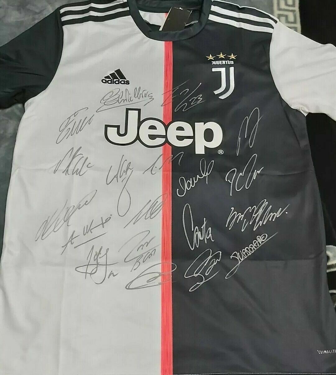 Maglia JUVENTUS Maglia 2019 2020 Team Juventus 19 20 Jersey Signed Squadra Team Autographs