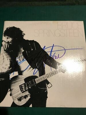 Springsteen signed Record Springsteen Signed Autografato Autograph Bruce Springsteen