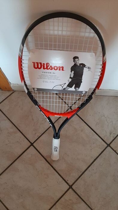 Racchetta Tennis Raquet Roger Federer RF Signed Autografata Signed with COA certificate of authenticity