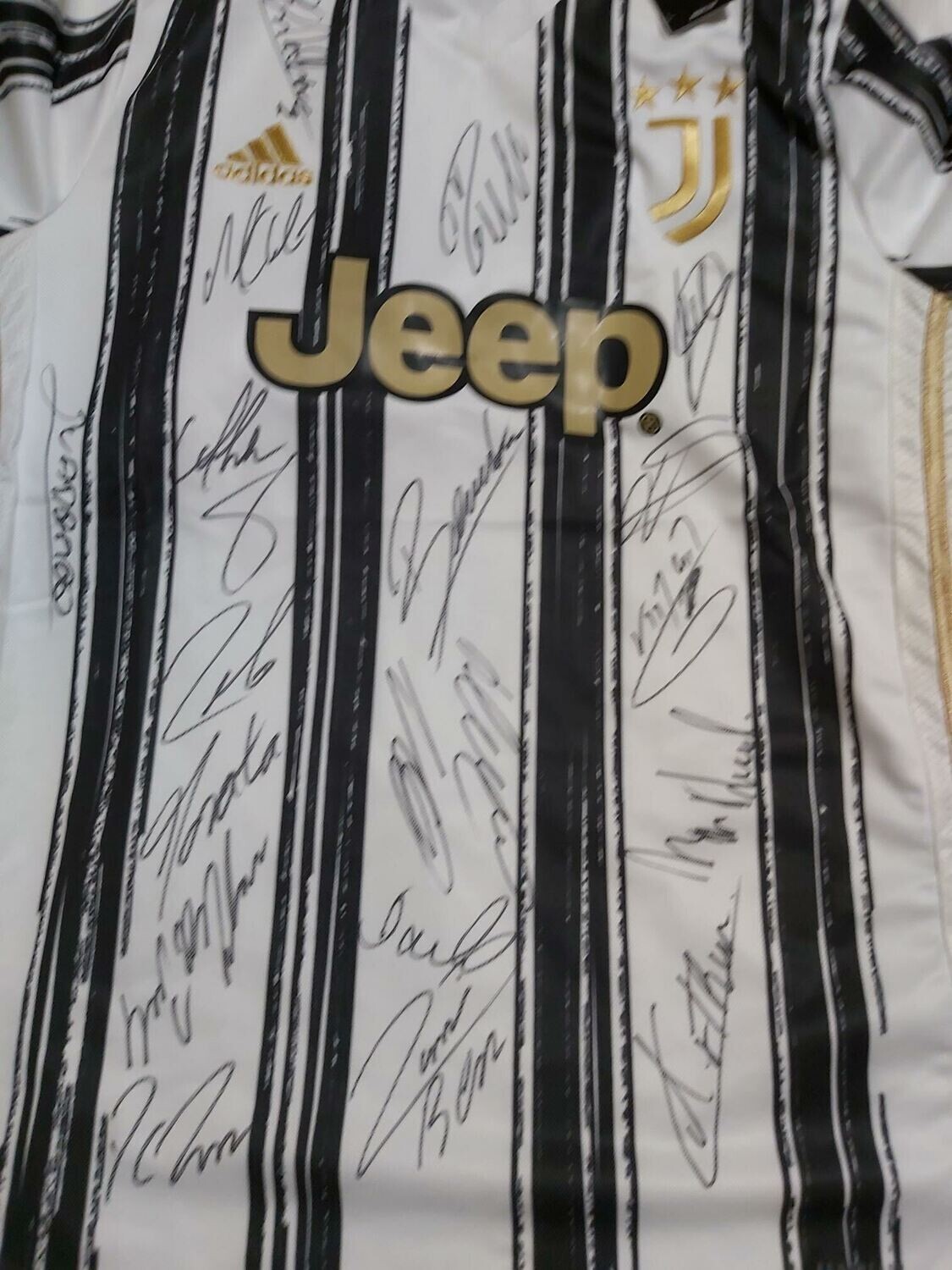 Maglia JUVENTUS Maglia 2020 2021 Team Juventus 20 21 Jersey Signed Squadra Team Autographs