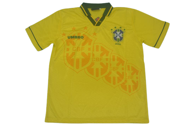 BRASILE BRAZIL MAGLIA JERSEY CAMISETAS 1994 1995 4 STELLE STARS 4