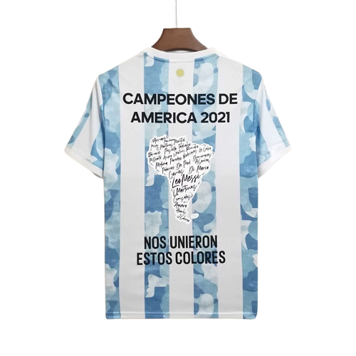 ARGENTINA MAGLIA JERSEY CAMISETAS  COPA AMERICA 2021  Champions Anniversary CHAMPIONS CAMPIONI COPA AMERICA