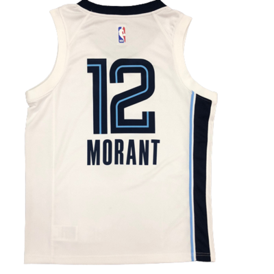Maglia Jersey Camisetas Memphis Grizzlies Jersey NBA MORANT 12