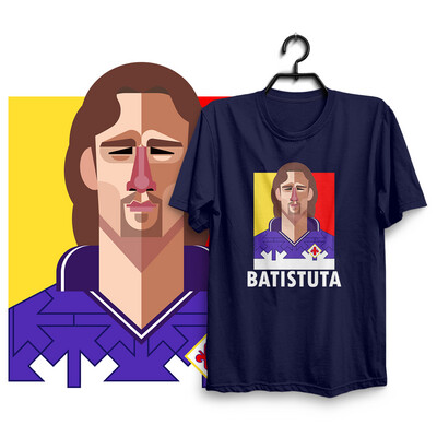 Tshirt Gabriel Omar Batistuta Fiorentina