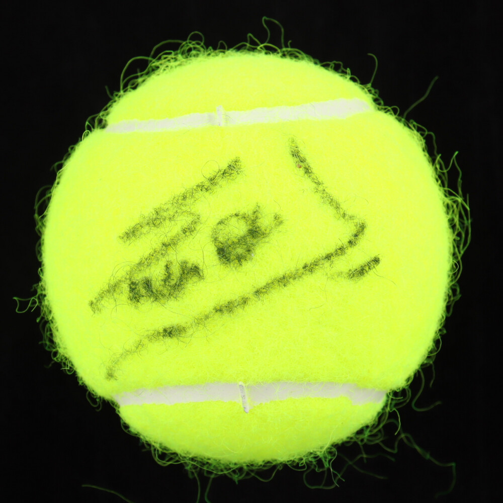 Simona Halep PALLINA TENNI AUTOGRAFATA BALL AUTOGRAPH Signed Tennis Ball AUTOGRAPH DOUBLE ACOA