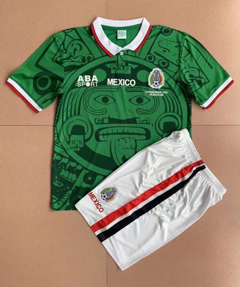 MEXICO 1998 WORLD CUP MONDIALI 98   KIT COMPLETINO BAMBINI KIDS