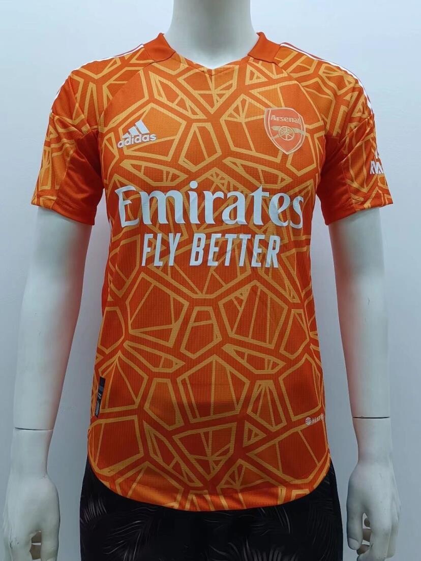 ARSENAL MAGLIA JERSEY CAMISETAS 2022 2023 PORTIERE GOALKEEPER PLAYER VERSION