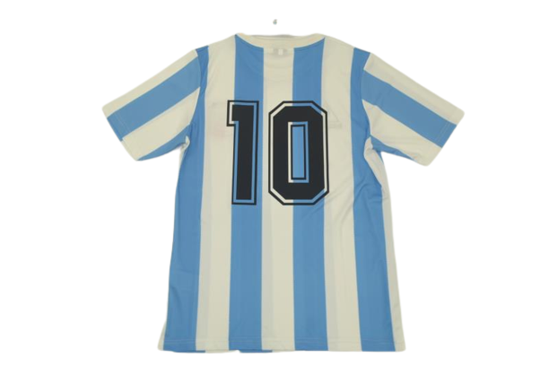 ARGENTINA 1986  10 MAGLIA JERSEY CAMISETAS scelta nome e numero choice name and number