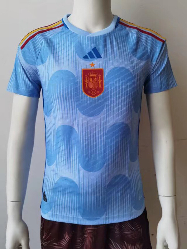 SPAGNA SPAIN WORLD CUP 2022 MONDIALI WORLD CUP JERSEY CAMISETAS PLAYER VERSION