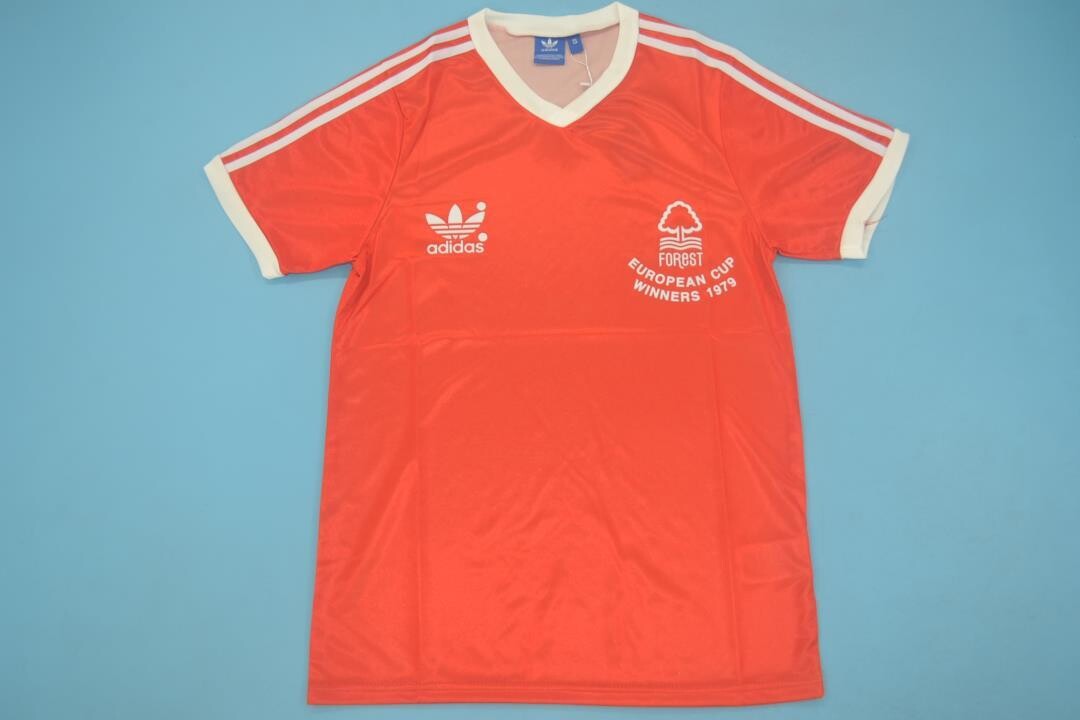 Nottingham Forest MAGLIA JERSEY CAMISETAS  1979  Cup Europa European Cup Winners