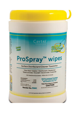 ProSpray Surface Disinfectant Wipes