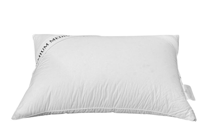 Bellissimo Premium Organic Standard Pillow - White Goose Down