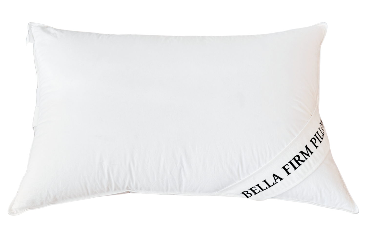 Bella Organic Standard Pillow 600 Fill- White Goose Down