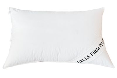 Bella Organic King Pillow 600 Fill-  White Goose Down