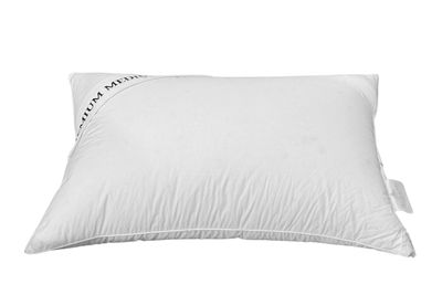 Bellissimo Premium Organic Queen Pillow -  White Goose Down