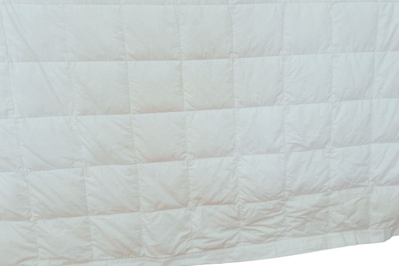 Down Blanket - 560 Fill White Goose Down, 100% Cotton