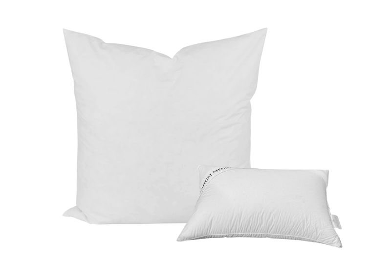Decorative Down Feather Blend Cotton Pillows - Various Sizes