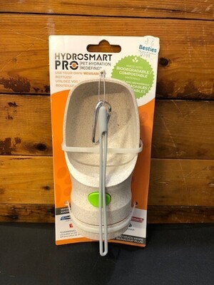 Hydro Smart Pro premium water bottle white