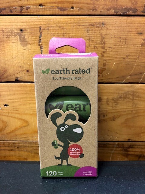 Earth Rated 120 scented  poop bags 