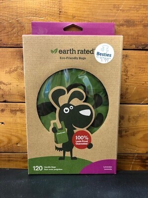 Earth Rated handled poop bags scented 120