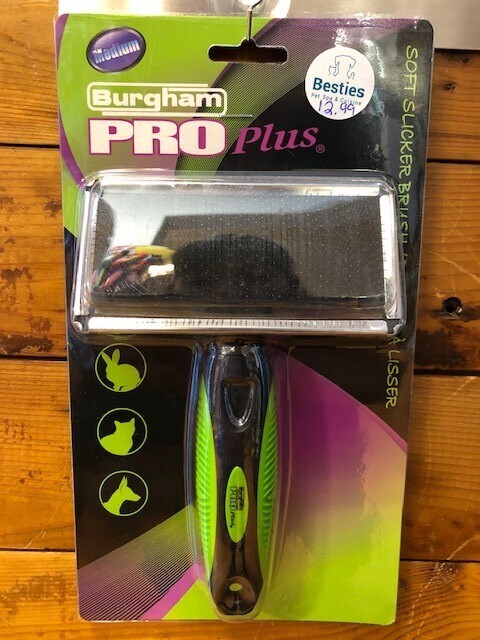 PRO Plus Soft Slicker Brush Med 