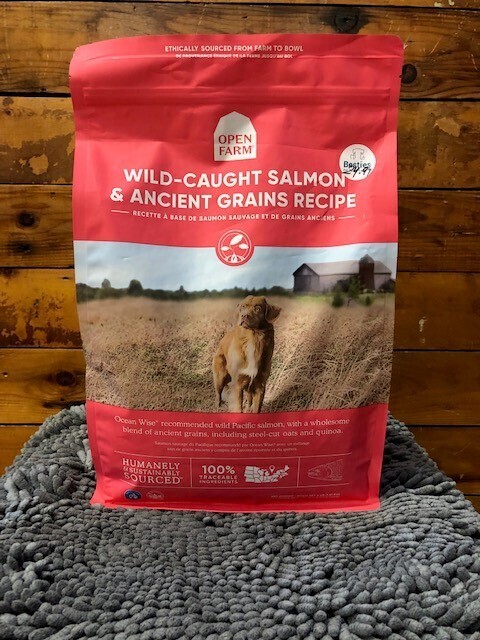 *OLD Open Farm Dog 4lbs Salmon with Ancient Grains 