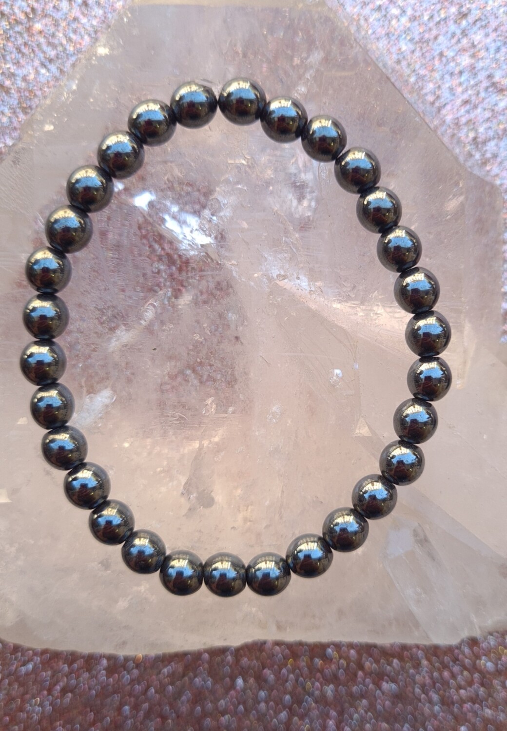 Bracelet Hématite ø6