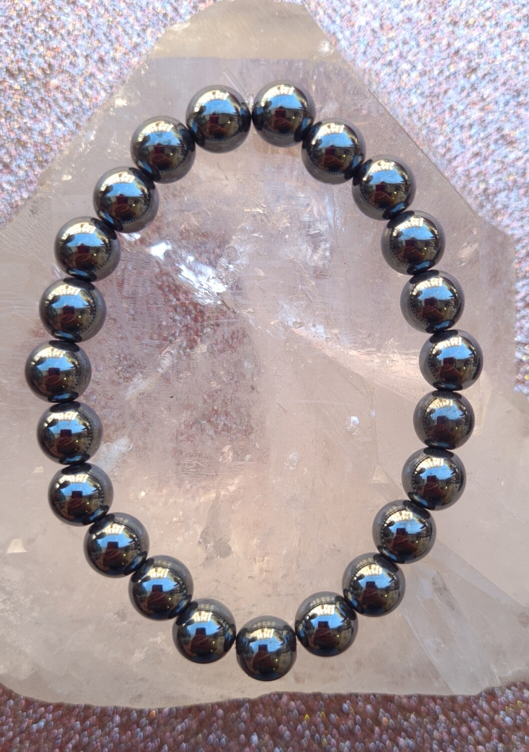 Bracelet Hematite ø8