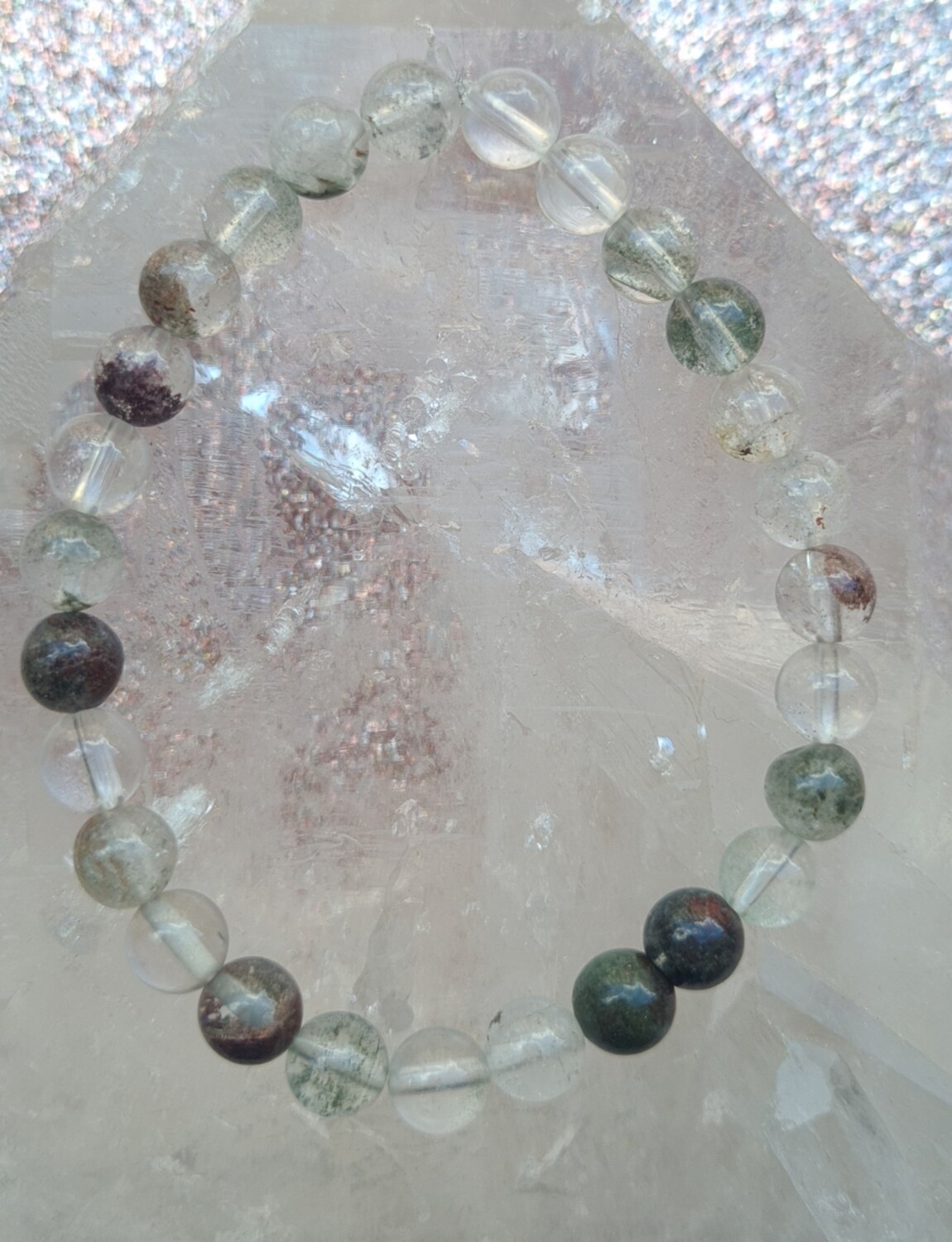 Bracelet Quartz Chlorite ø6