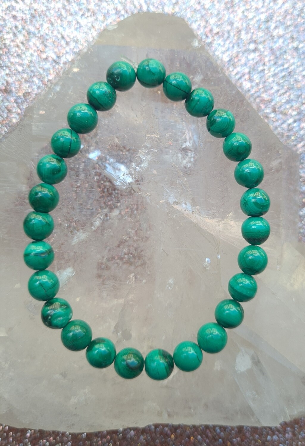 Bracelet Malachite ø6