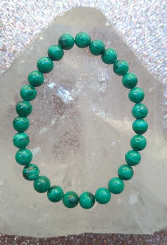Bracelet Malachite ø6