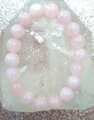 Bracelet Quartz rose ø10