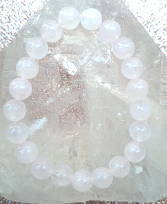 Bracelet Quartz Rose ø8