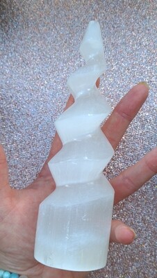 Selenite spirale grand model