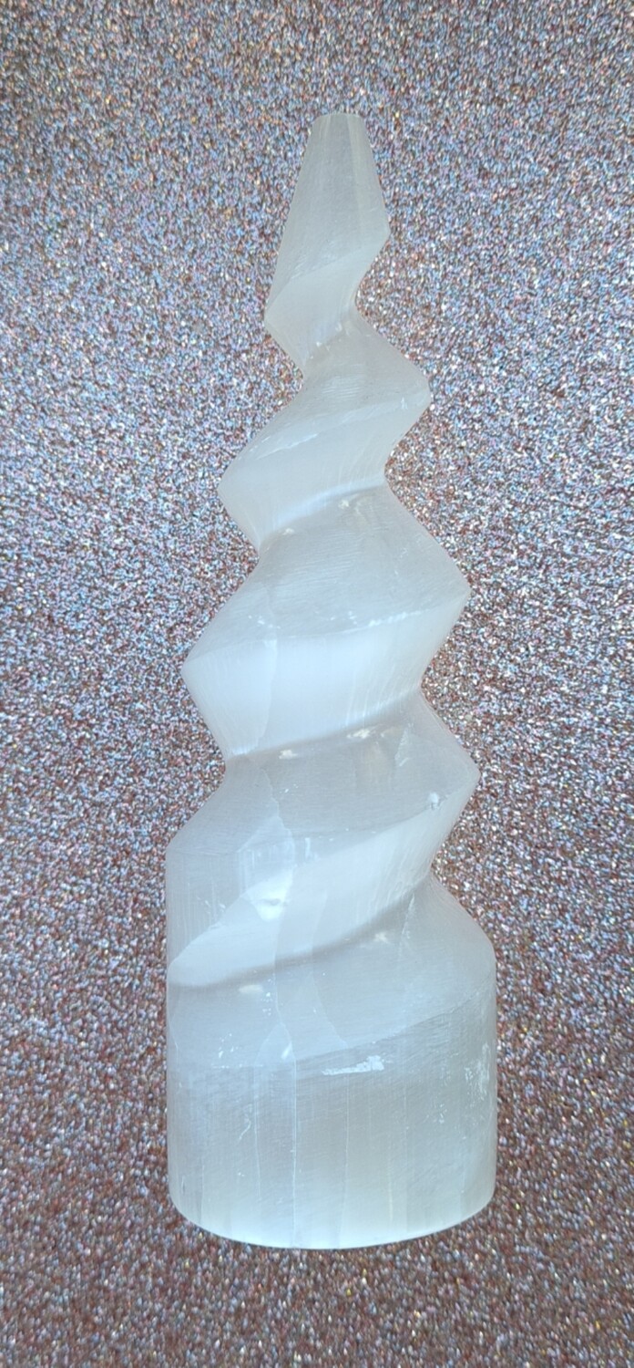 Selenite spirale grand model