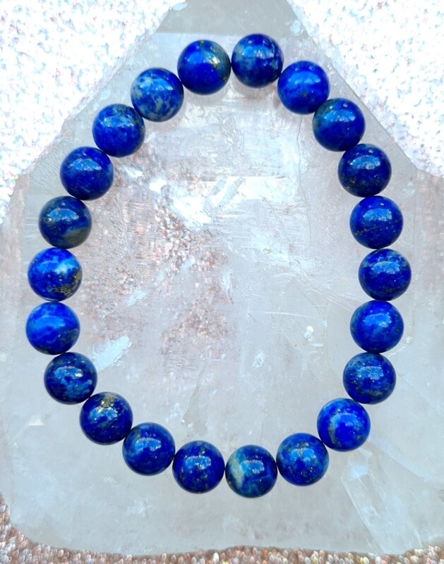 Bracelet Lapis Lazuli ø8