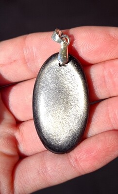 Obsidienne Argentée
