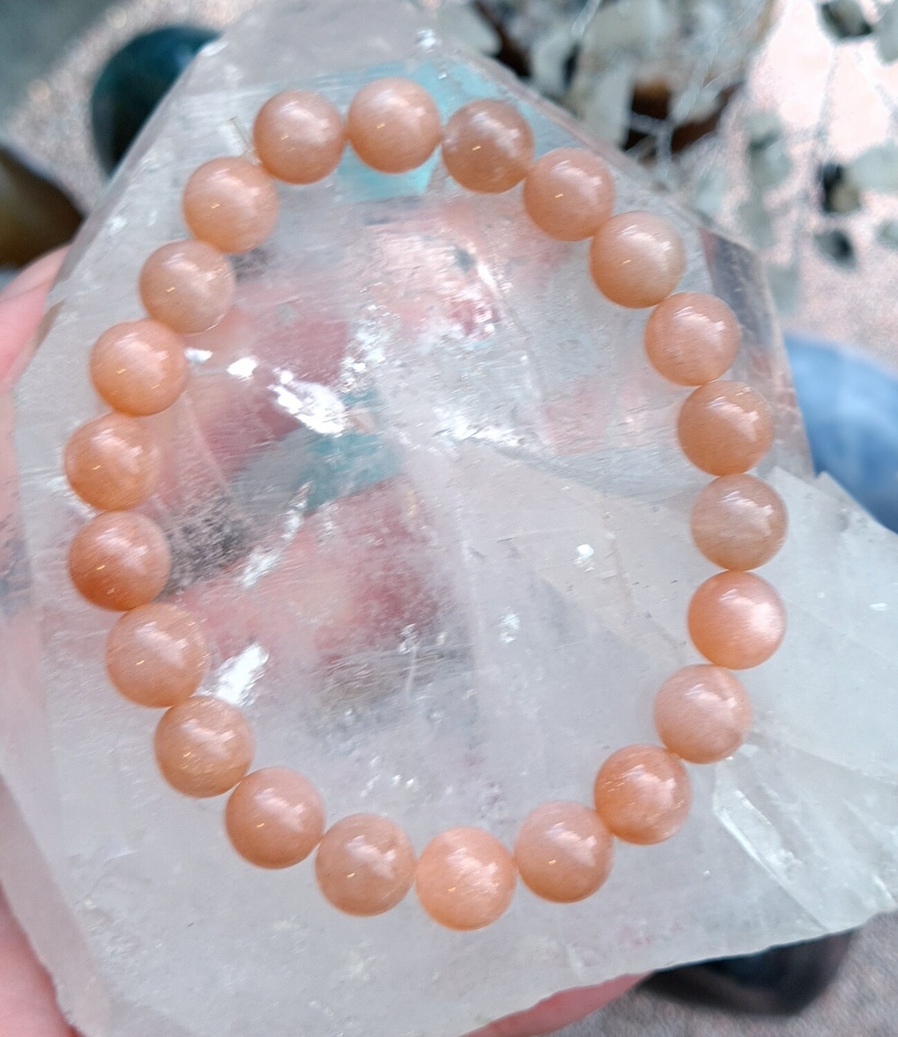 Bracelet Pierre de Lune ø8